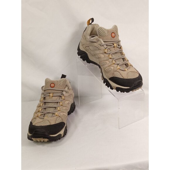 Merrell Women's Moab Ventilator Taupe Hiking Shoes Size 9 - Picture 2 of 12